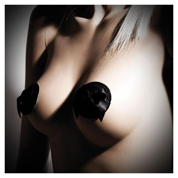 Пэстисы с бантиками BURLESQUE Bijoux Indiscrets Sex Aura | Зображення 1