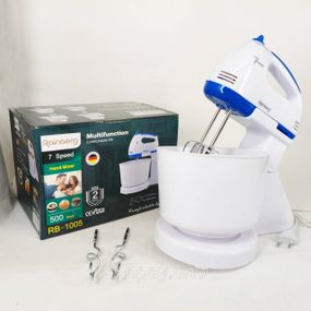 Миксер 7 скоростей с чашей 2 л Rainberg RB-1005 500Вт Blue