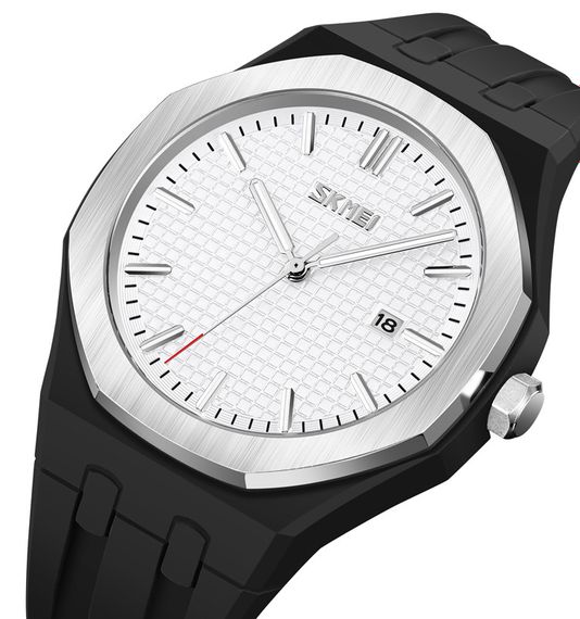 Годинник S2kmei 9299BKWT Black-White | Зображення 1