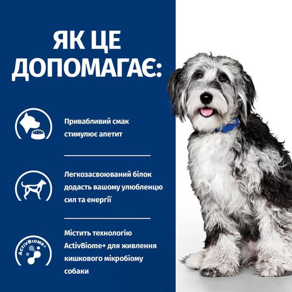 Hill’s Prescription Diet ON-Care Сухий корм для собак, для підтримки у період реабілітації, при виснаженні, вт | Зображення 4