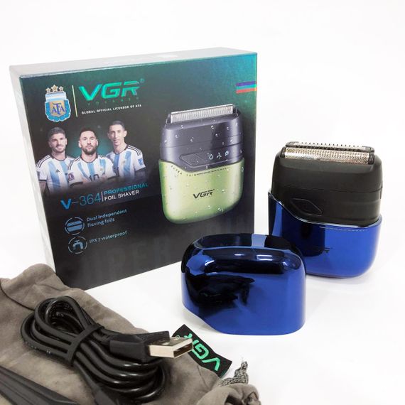 Електробритва VGR V-364 BLUE шейвер | Зображення 4