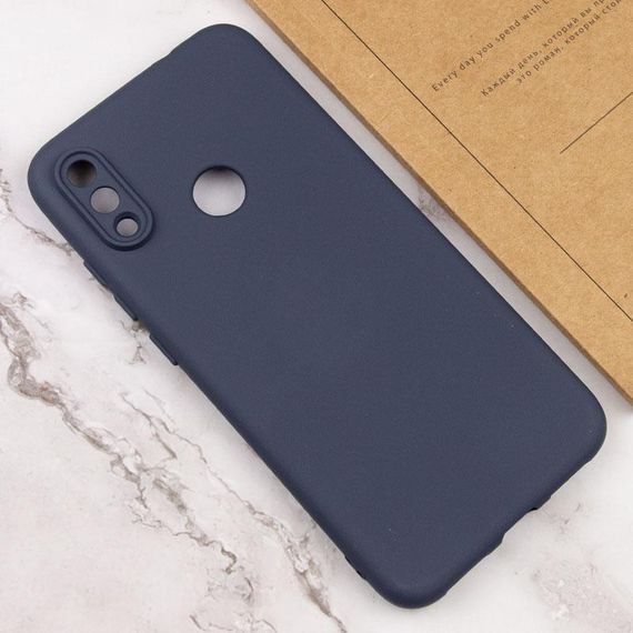 Чохол TPU GETMAN Liquid Silk Full Camera для Xiaomi Redmi Note 7 / Note 7 Pro / Note 7s Синій / Midnight Blue | Зображення 3