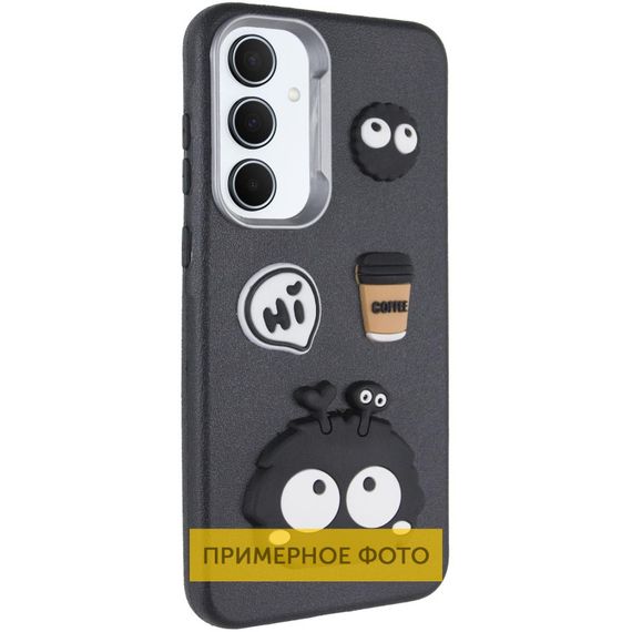 Чохол TPU Leather Toys для Xiaomi Redmi 13C / Poco C65 Monster / Black