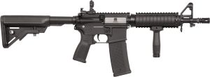 Винтовка страйкбольная Evolution Recon MK18 Mod 0 Carbontech AEG 6 мм Black