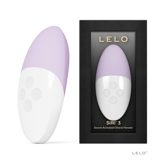 Музичний вібратор для клітора LELO SIRI 3 Calm Lavender, вібрації в ритмі звуків без смартфона | Зображення 1