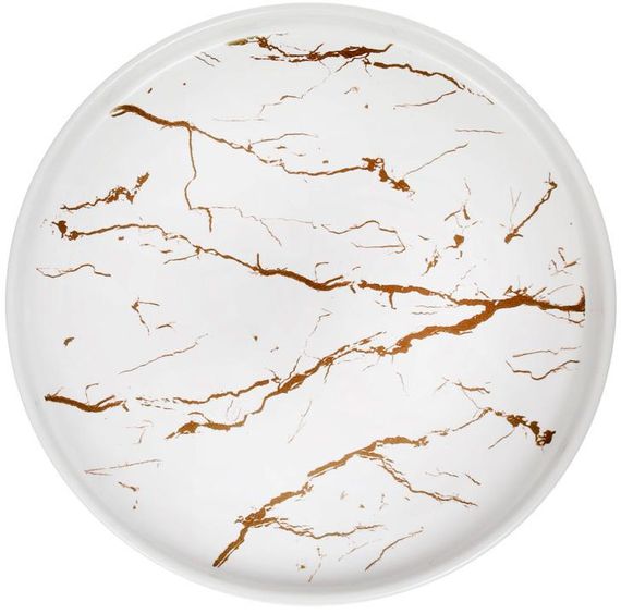 Сервірувальна страва Marble Luxury 25х25х3см | Зображення 1