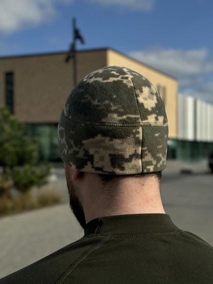 Шапка фліс піксель Military | Зображення 4