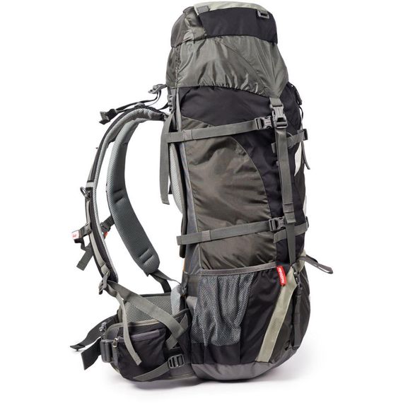 Рюкзак туристичний Naturehike NH70B070-B, 70 л + 5 л, чорно-сірий | Зображення 2