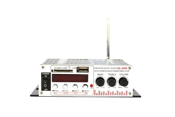 Підсилювач AMP 313 2CH BT XPRO Чорний (44574-9491_1645)