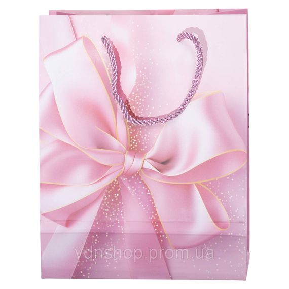 Подарунковий еко пакет з паперу, крафтовий пакет для подарунків та сувенірів HP-10359-12 | Зображення 6