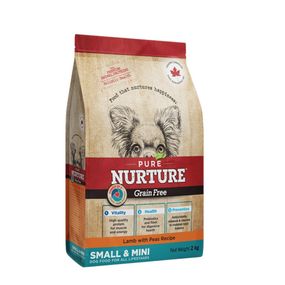 Сухой корм с ягненком для собак малых пород Pure Nurture Dog Small & Mini Lamb, 2 кг