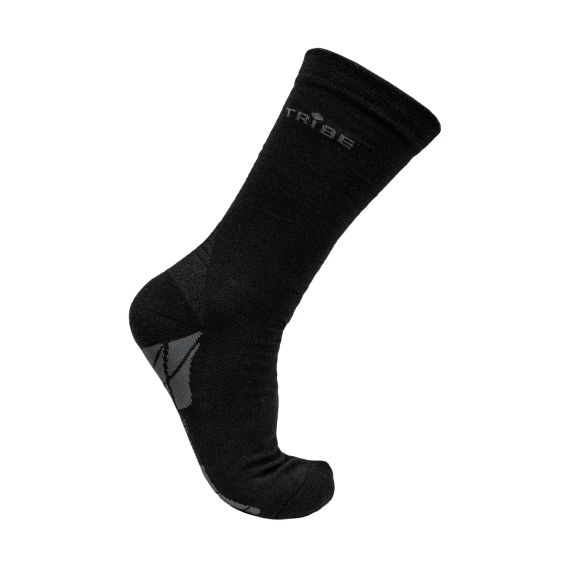 Шкарпетки туристичні Tribe Merino Light T-KB-0008-black, 41/43 (T-KB-0008-black-41-43) | Зображення 4
