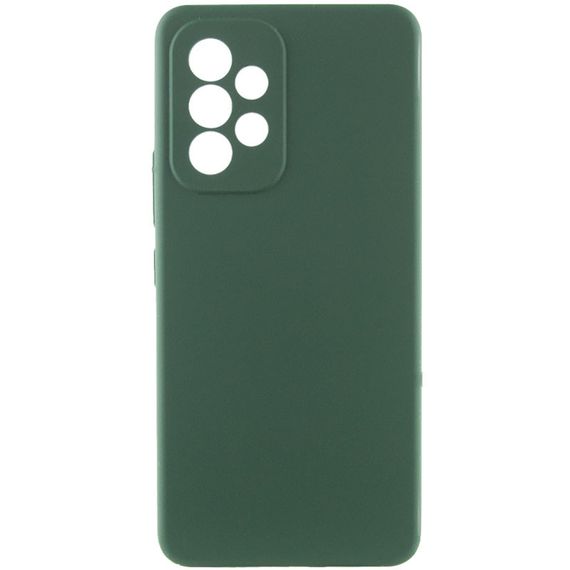 Чехол Silicone Cover Lakshmi Full Camera (AAA) для Samsung Galaxy A53 5G Зеленый / Cyprus Green