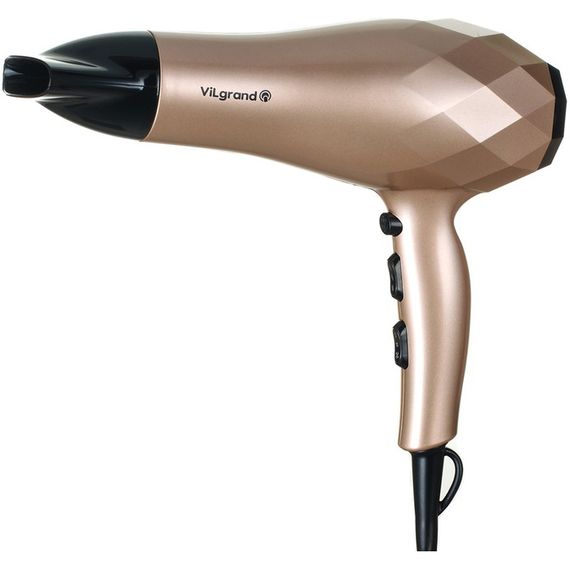 Фен VILGRAND VHD 2424TI. Цвет: бежевий | Зображення 2