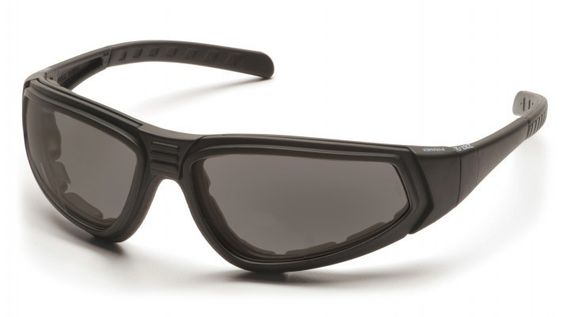 Очки защитные с уплотнителем Pyramex XSG (gray) Anti-Fog, серые | Зображення 1
