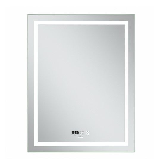 Дзеркало Mixxus Premium FLASH MR21-60x80 (LED Touch, Anti-fog, годинник) (MP6617) | Зображення 4