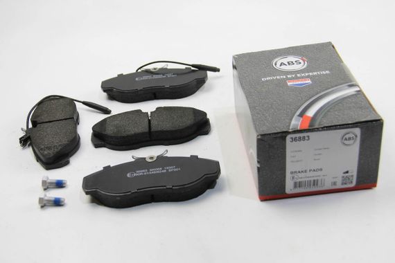 Колодки передні гальмівні Ducato 94-99/Boxer 94-02 (1.4t), ABS (36883) | Зображення 1