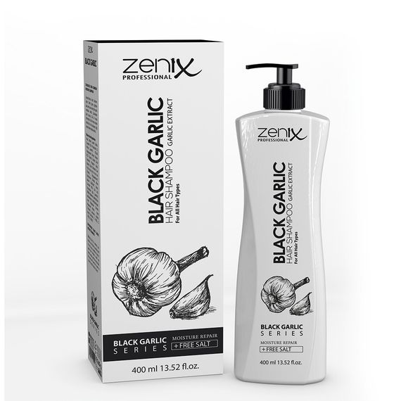 Шампунь Zenix с экстрактом черного чеснока 400 мл