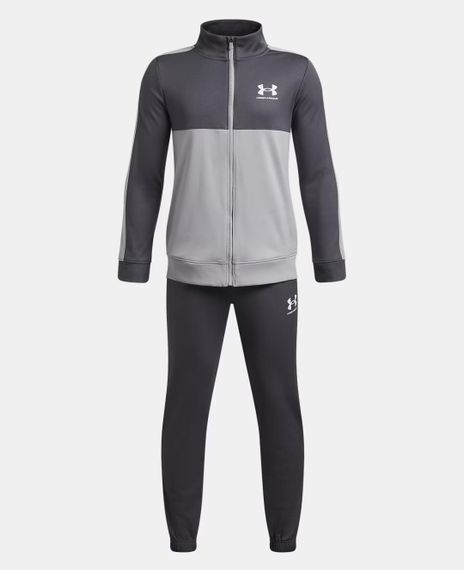 Дитячий спортивний костюм (толстовка + штани) для хлопчика Under Armour 137-149 см Сірий (26072105C)
