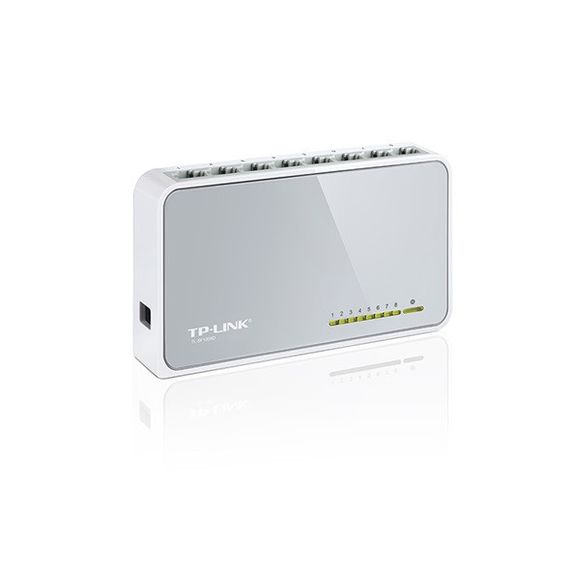 Коммутатор TP-LINK TL-SF1008D 8xFE неуправляемый (TL-SF1008D) | Зображення 4