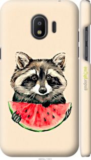 Чохол на Samsung Galaxy J2 2018 Єнотик з кавуном "4605m-1351-2448"