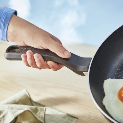 Сковорода Tefal So&apos;&apos; Light 28 см, алюміній, бакеліт, скло, чорний (H0560642_SET) | Зображення 8