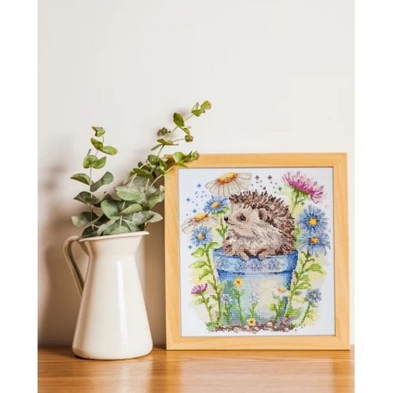 Набір для вишивання хрестиком "Малий розвідник" AH-220 з п'яльцями | Зображення 4