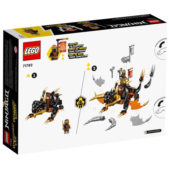 Конструктор LEGO Ninjago Земляний дракон Коула EVO 285 деталей (71782) | Зображення 5