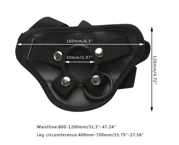 Страпон жіночий EGZO Evolution STR006 ( 16,5 см х 4 см) sexstyle | Зображення 6