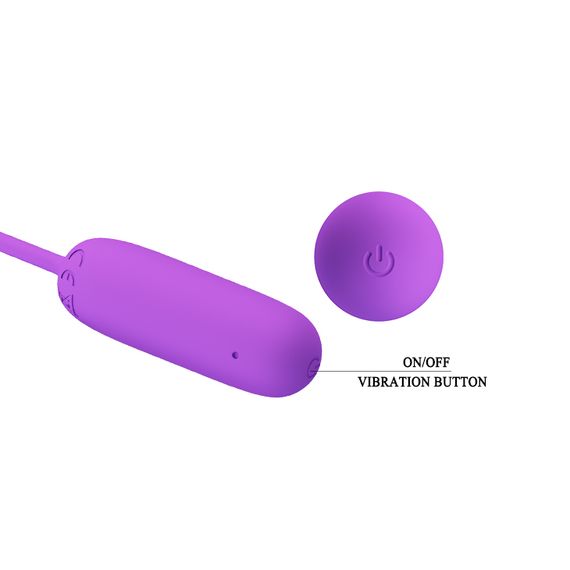 Віброяйце - Pretty Love Joyce Vibrating Egg Purple | Зображення 6