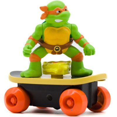 Игровой набор Funrise TMNT Черепашки-ниндзя классические Скейтбордист с лаунчером Микеланджело (71041) | Зображення 2