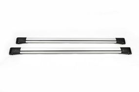 Перемычки на рейлинги под ключ WingBar (2 шт) Серый для Fiat Scudo 1996-2007 гг