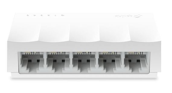 Коммутатор TP-LINK LiteWave LS1005, 5xFE, неуправляемый, настольный (LS1005)