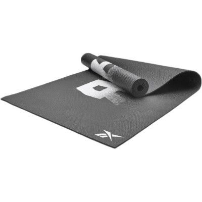 Коврик для йоги Reebok Double Sided 4mm Yoga Mat чорний RAYG-11030BK (885652015196)
