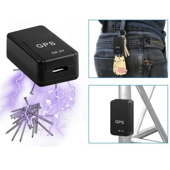 GPS трекер для людей GF-07 sim, GPS трекер для вещей, GPS трекеры-брелки mini a8 WU-93 | Зображення 7