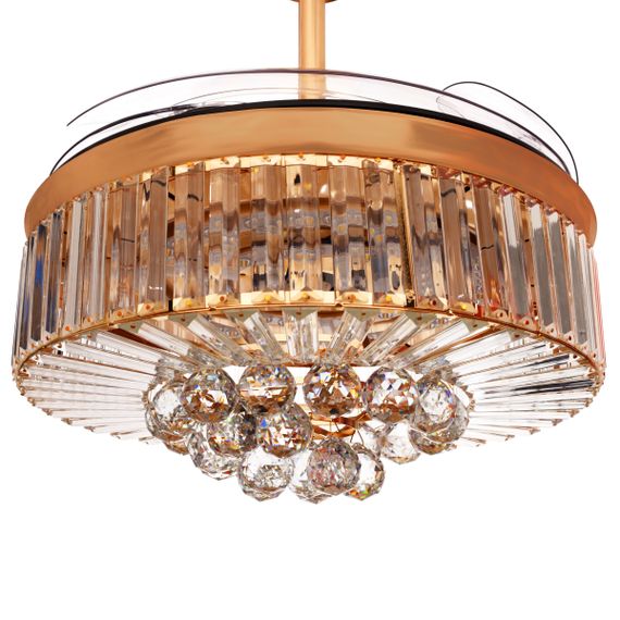 Люстра вентилятор с пультом LED 36W WW RM G (BCL-699S/1) | Зображення 2