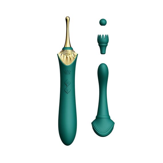 Вібратор Zalo - Bess Turquoise Green