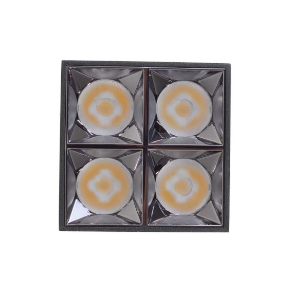Светильник накладной HDL-DT 205/4*5W NW BK | Зображення 1