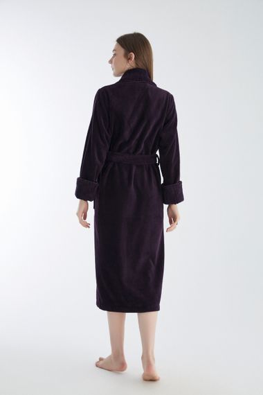 Жіночий халат Nusa 4195, фіолетовий, 3XL | Зображення 1
