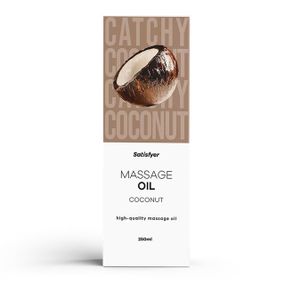 Массажное масло - Satisfyer Massage Oil Coconut, 250 мл Sex Aura