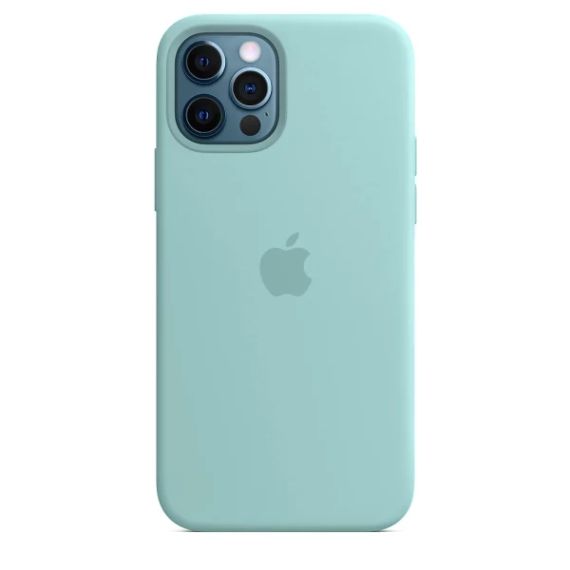 Чохол Silicone Case Original Full Cover для Apple iPhone 12 Pro Max Light blue