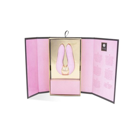 Чуттєвий вібратор для клітора Shunga Aiko з гнучкими кінчиками (Light Pink) | Зображення 8