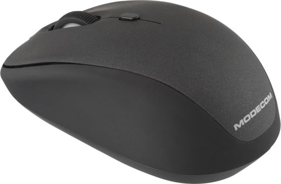 Мишка  Modecom MC-WM6, бездротова, 3кн., 1600dpi, нано ресівер, чорна | Зображення 1