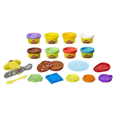 Набор для творчества Hasbro Play-Doh Бургер и картофель фри (E5472) | Зображення 1