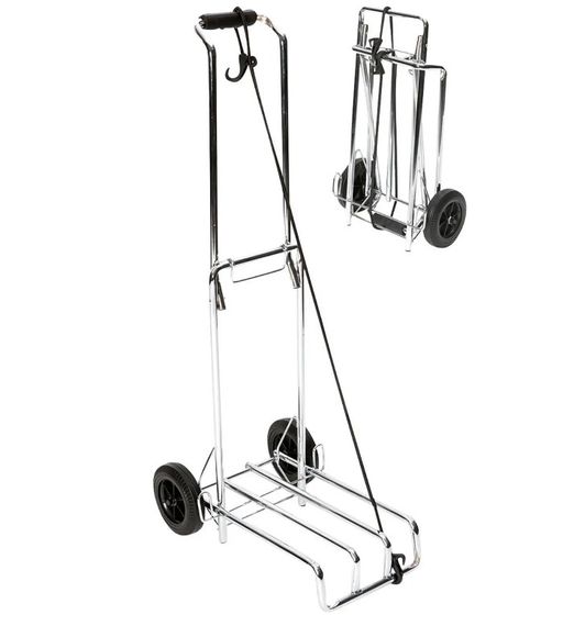Візок господарський Bo-Camp Luggage Trolley Foldable 40 kg Silver (5267279) (DAS302121) | Зображення 2