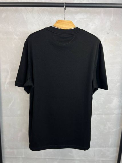 Футболка чорна Brunello Cucinelli Classic Logo Black  f691 | Зображення 1