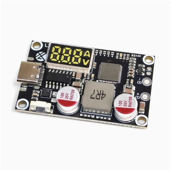 Контроллер заряда / BMS з QC для 2S-6S 45W Li-ion USB Type-C IP2326 PD3.0 Li-Ion, LiFePo4 | Зображення 2