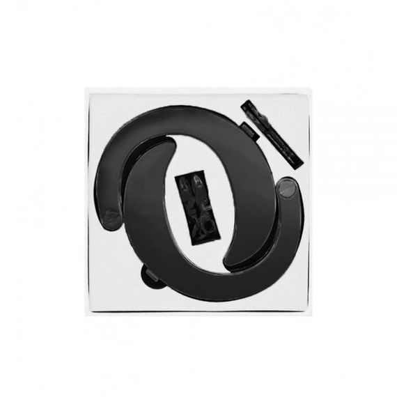 Наручники Розбірні Premium Metal Romfun, Matte Black, Чёрный матовый, Універсальний | Зображення 2