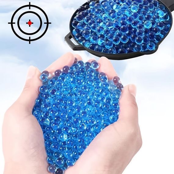 Гідрогелеві кульки (орбізи) 8000 шт. упаковка Blue | Зображення 1