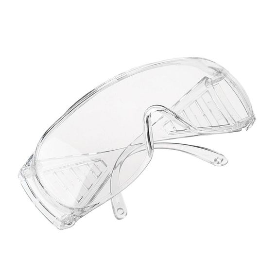 Очки защитные ударопрочные, Прозрачные / Пластиковые очки для защиты глаз открытого типа | Зображення 9